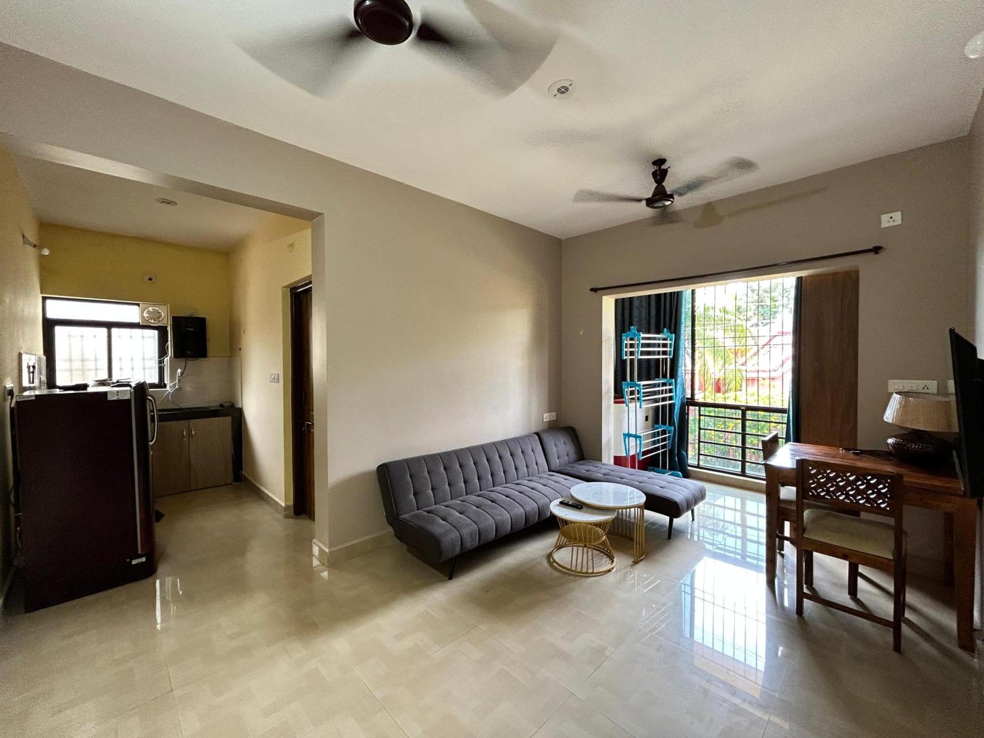 1Bhk Studio Apartment North Goa Mapusa Exterior foto